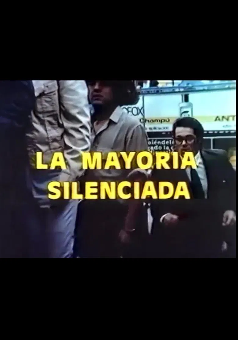 La mayoría silenciada poster background