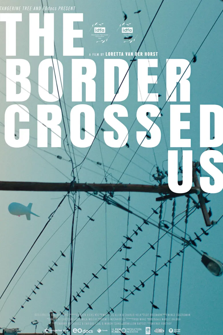 The Border Crossed Us poster background
