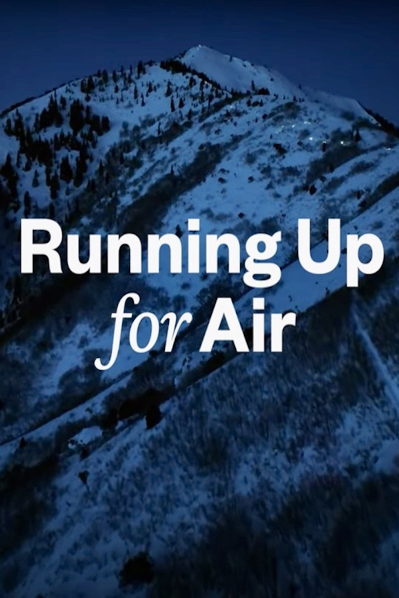 Running Up For Air poster background