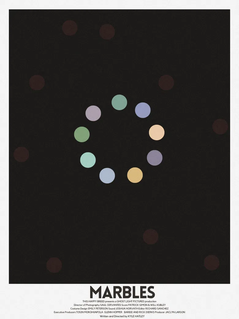 Marbles poster background