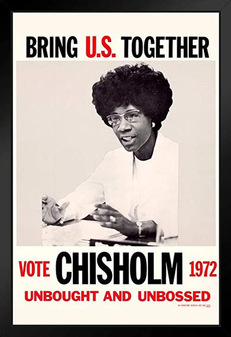 Shirley Chisholm for President poster background