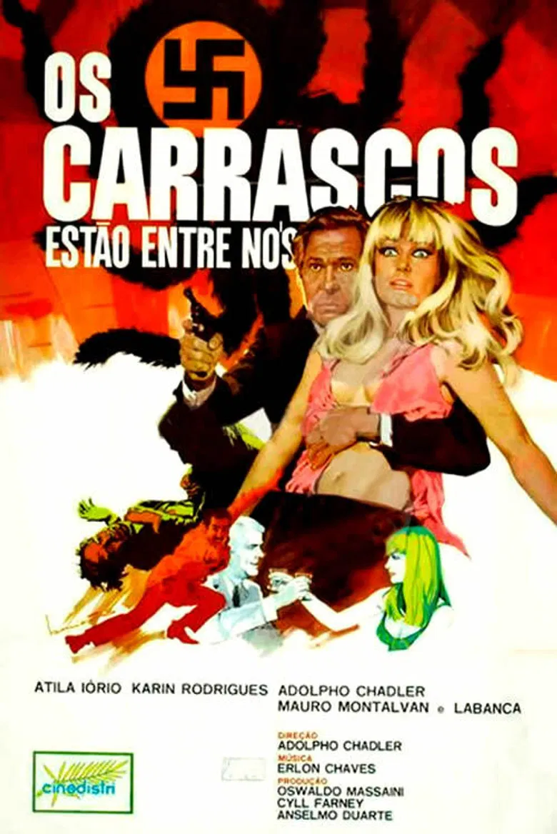 Os Carrascos Estão Entre Nós poster background