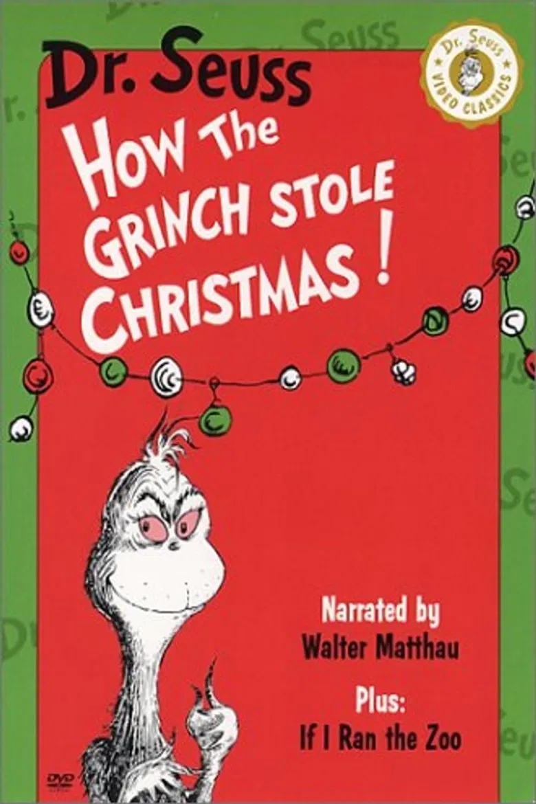 How the Grinch Stole Christmas! poster background