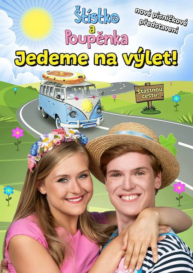 Štístko a Poupěnka – Živě – Jedeme na výlet poster background