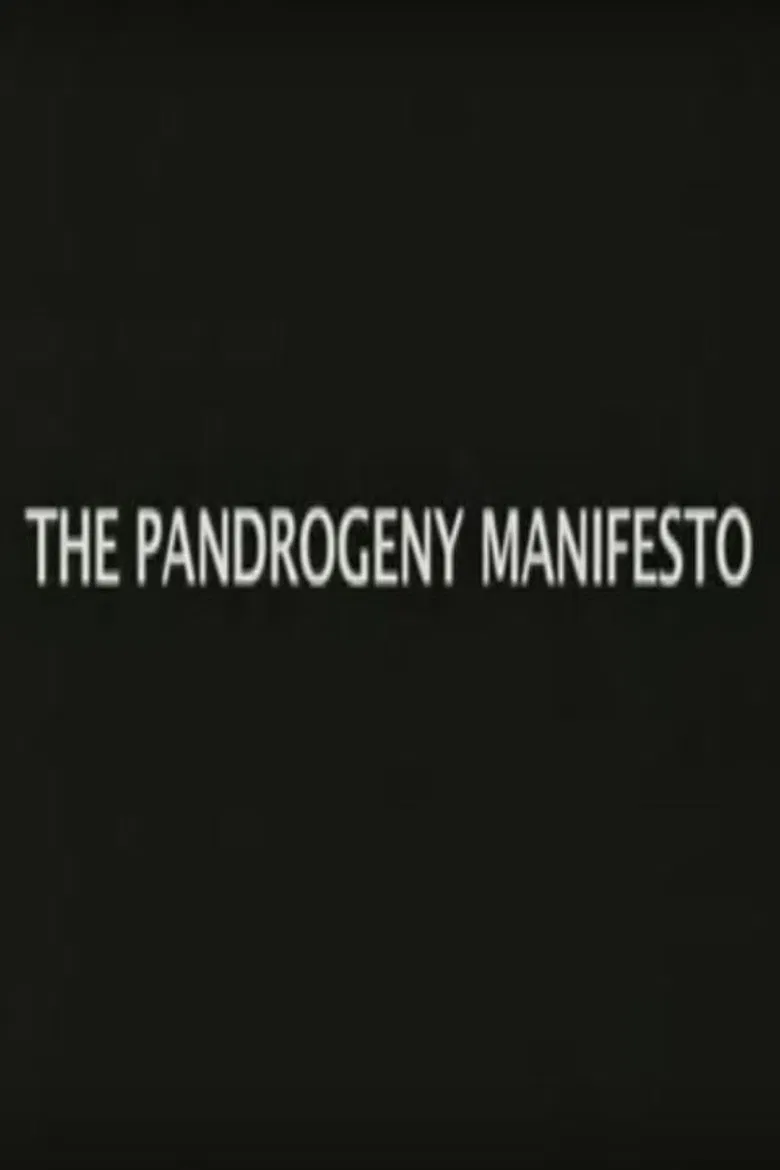 The Pandrogeny Manifesto poster background