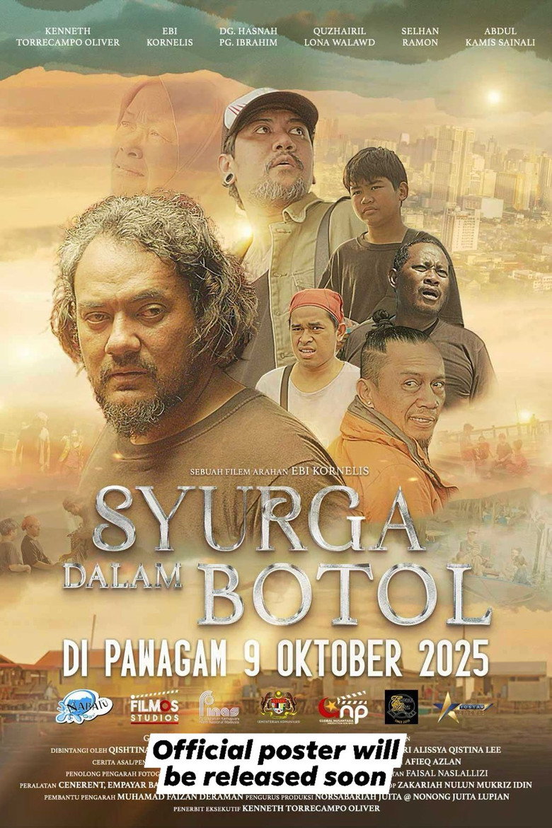 Syurga Dalam Botol poster background