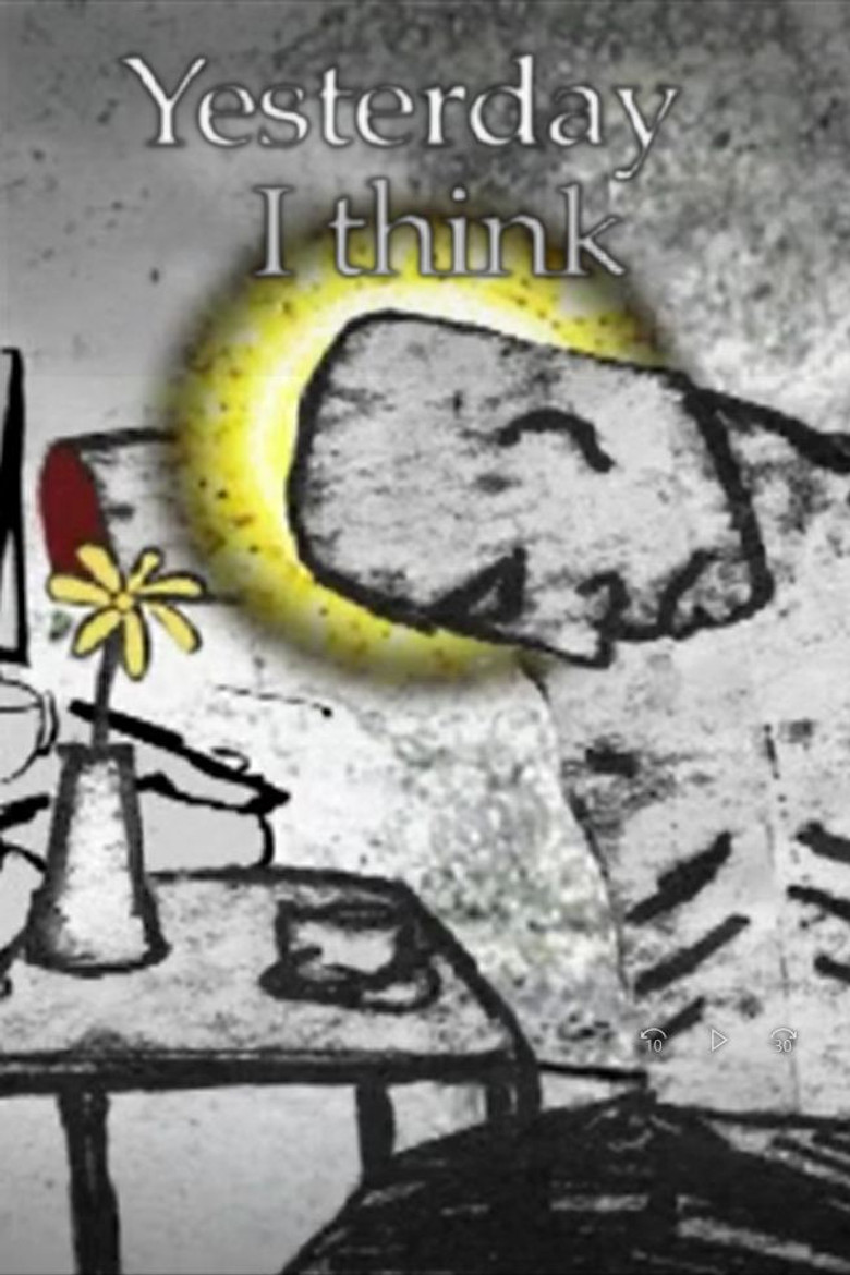 Yesterday, I Think poster background