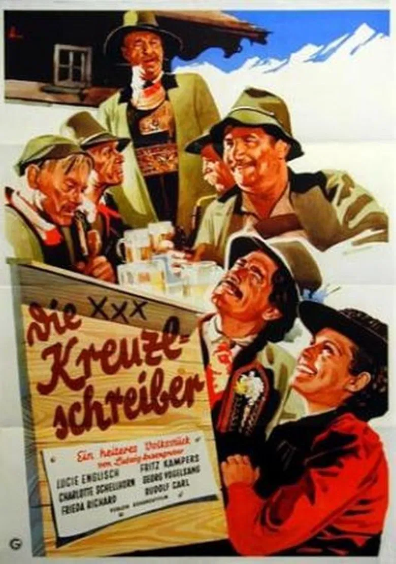Die Kreuzlschreiber poster background