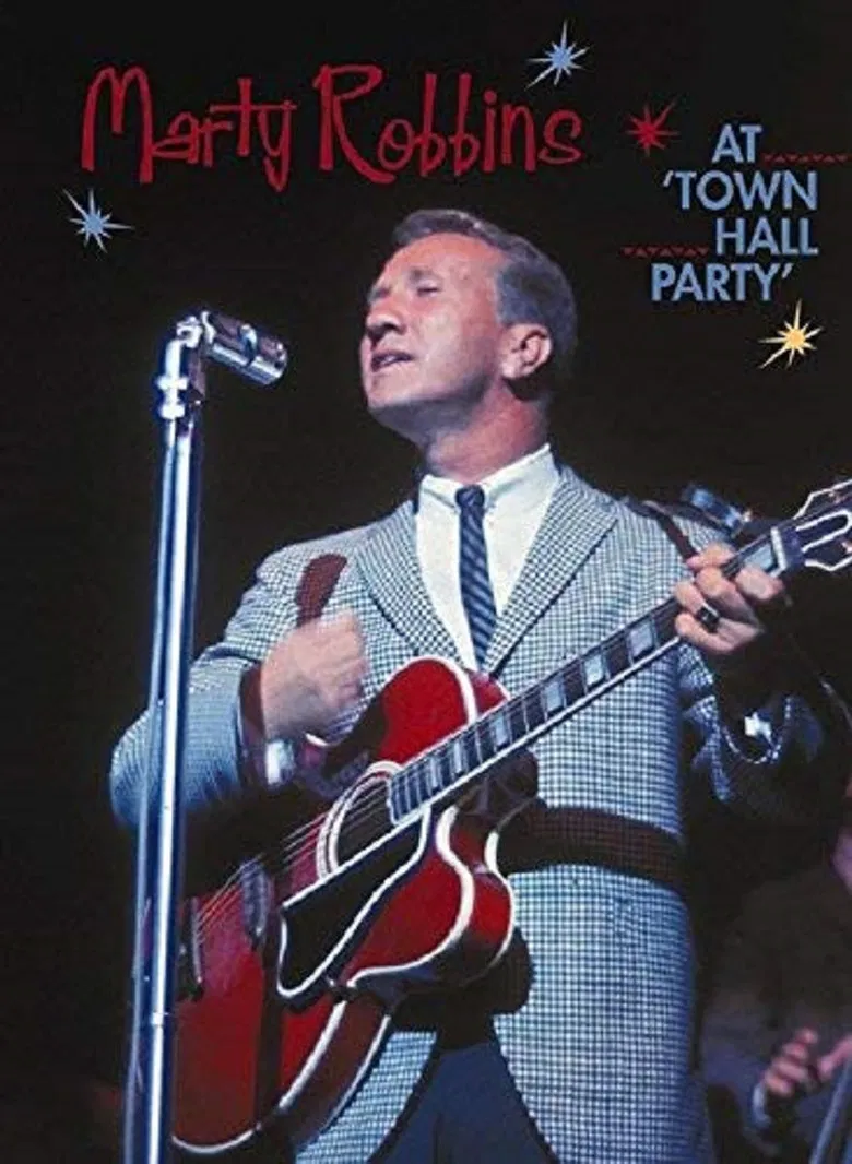 Marty Robbins: At Town Hall Party poster background
