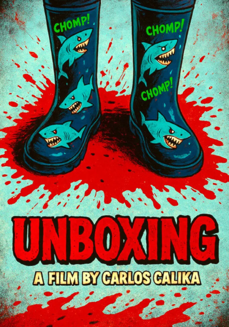 UNBOXING poster background