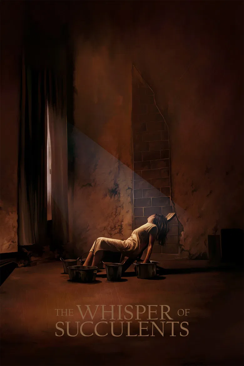 The Whisper of Succulents poster background