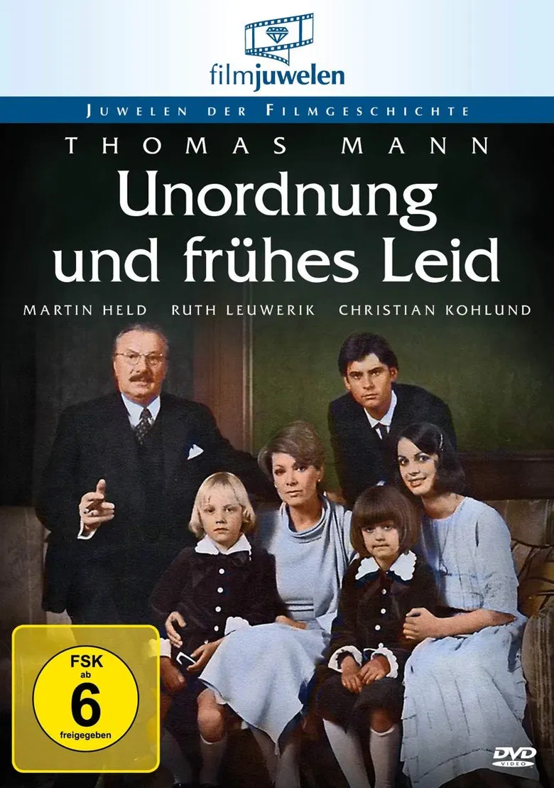 Unordnung und frühes Leid poster background
