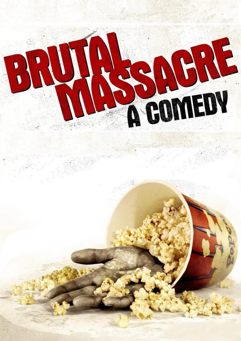 Brutal Massacre: A Comedy poster background