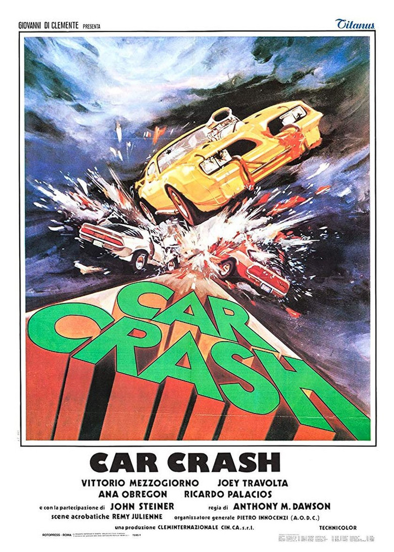 Car Crash poster background