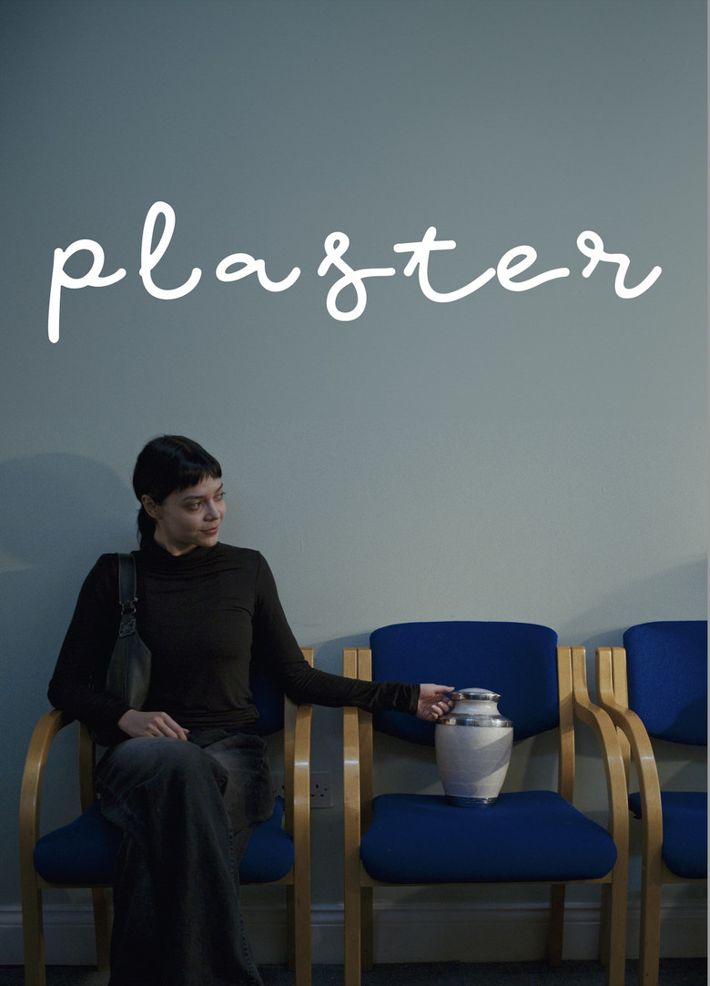 Plaster poster background