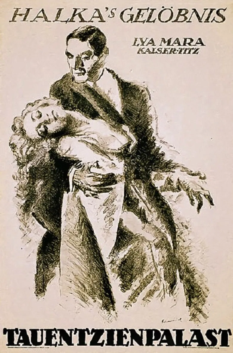 Halkas Gelöbnis poster background