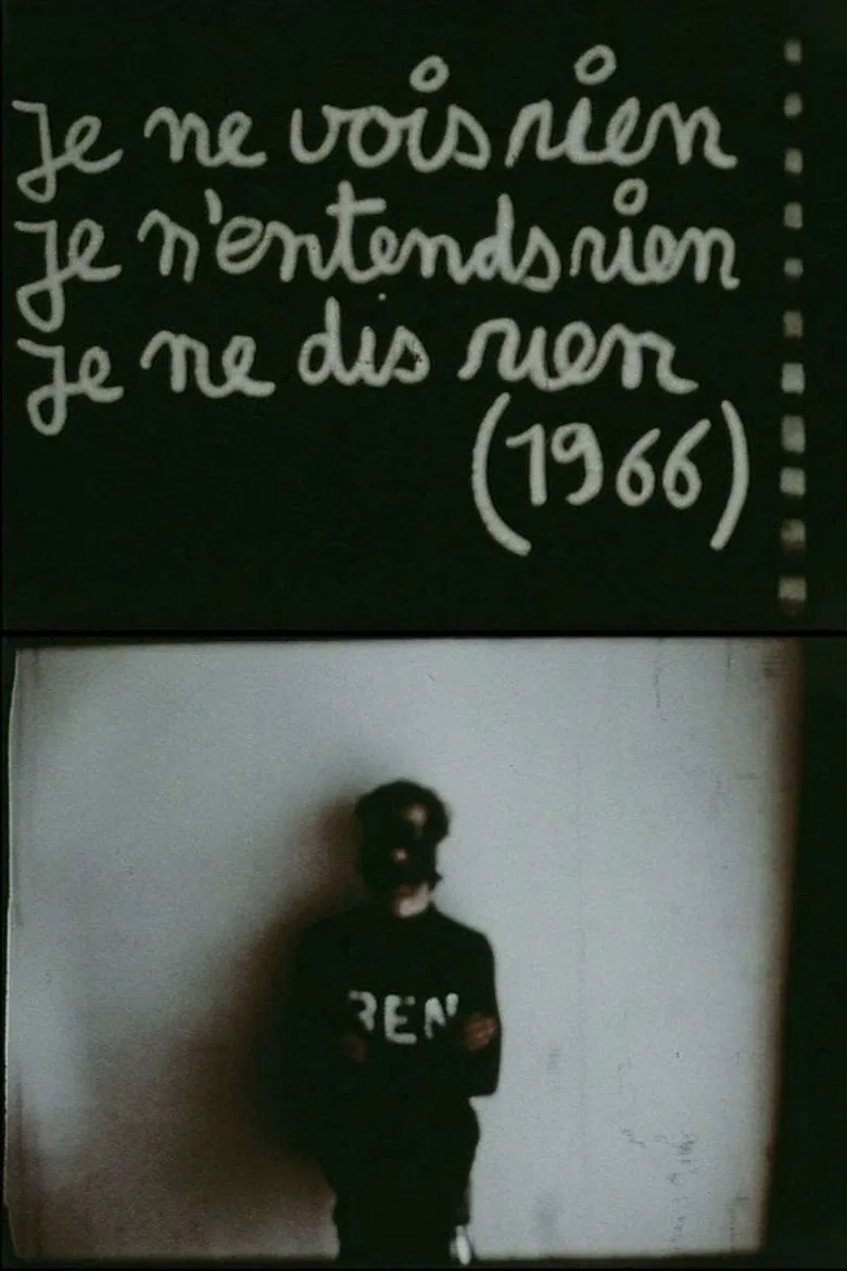 Je ne vois rien, je n'entends rien, je ne dis rien poster background