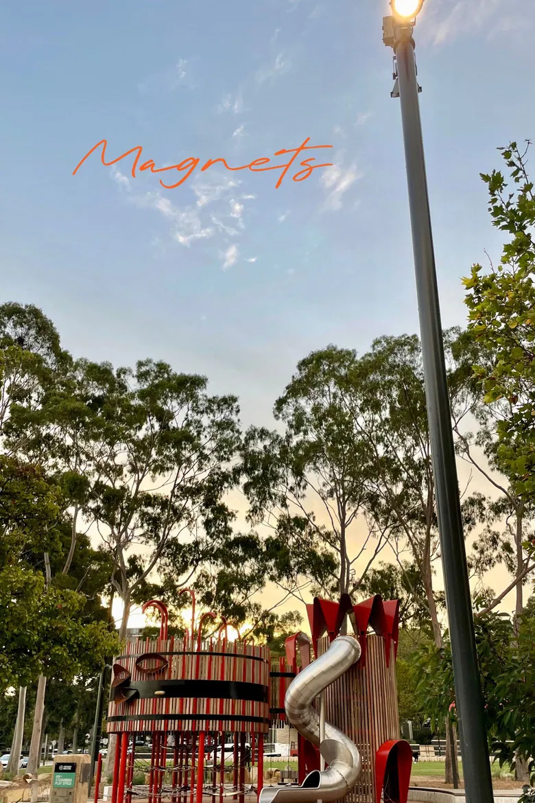 Magnets poster background