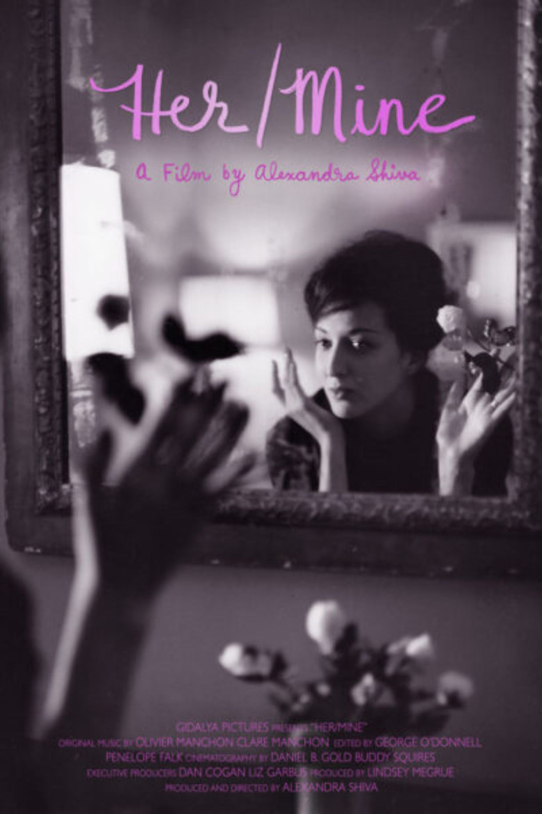 Her/Mine poster background