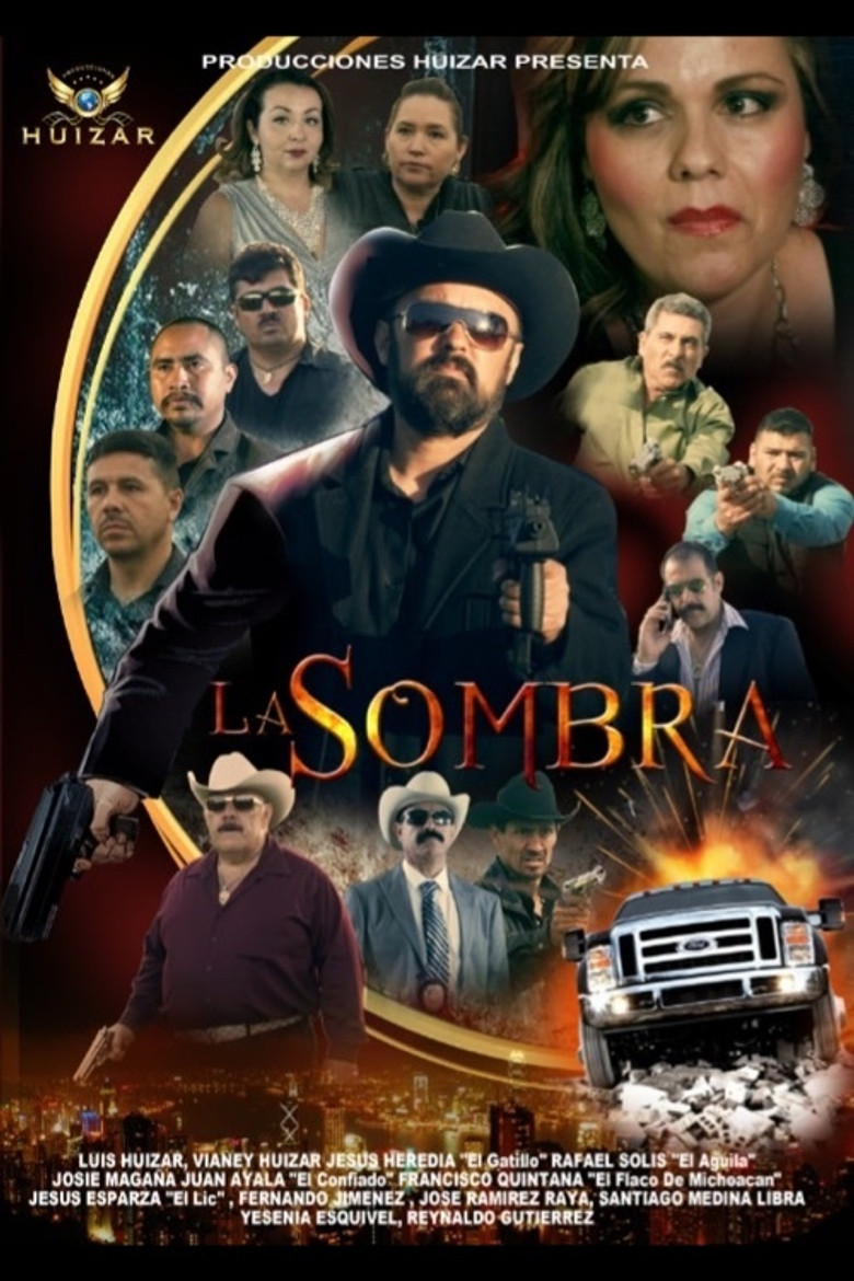 La sombra poster background