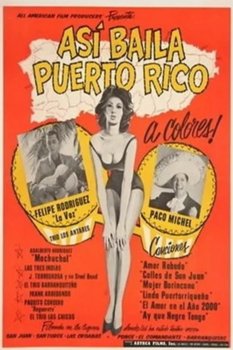 Así baila Puerto Rico poster background