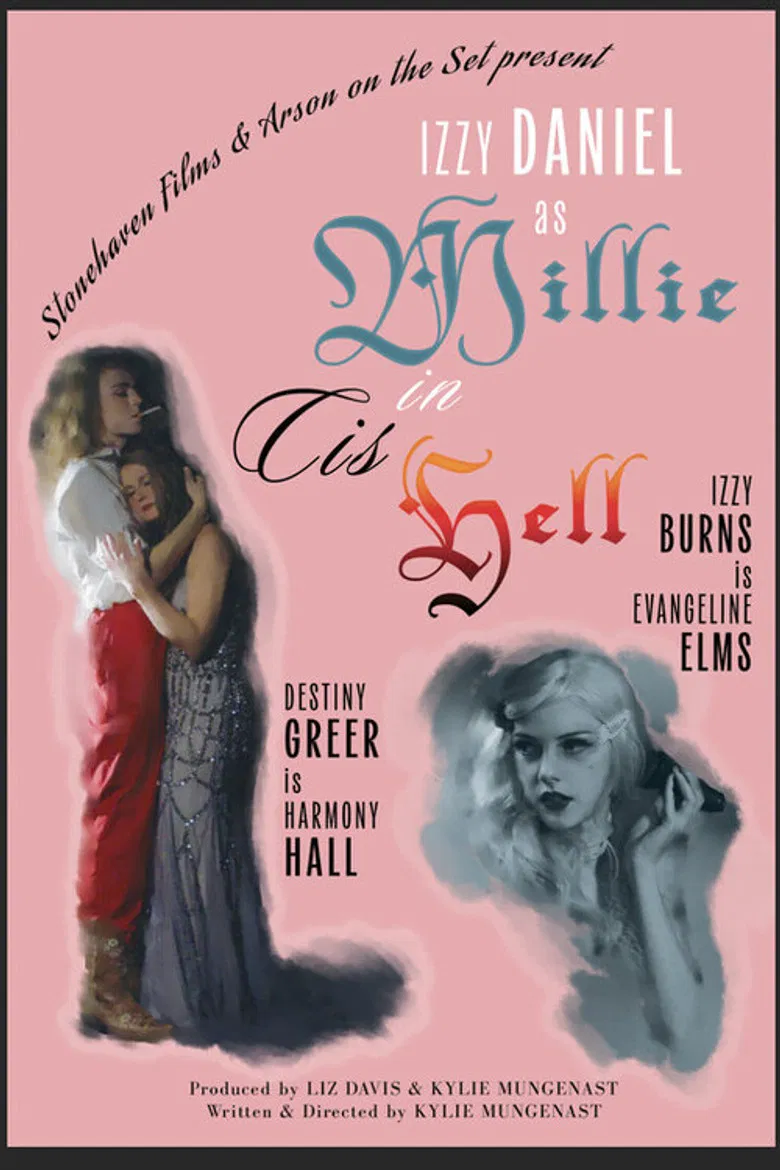 Millie in Cis Hell poster background