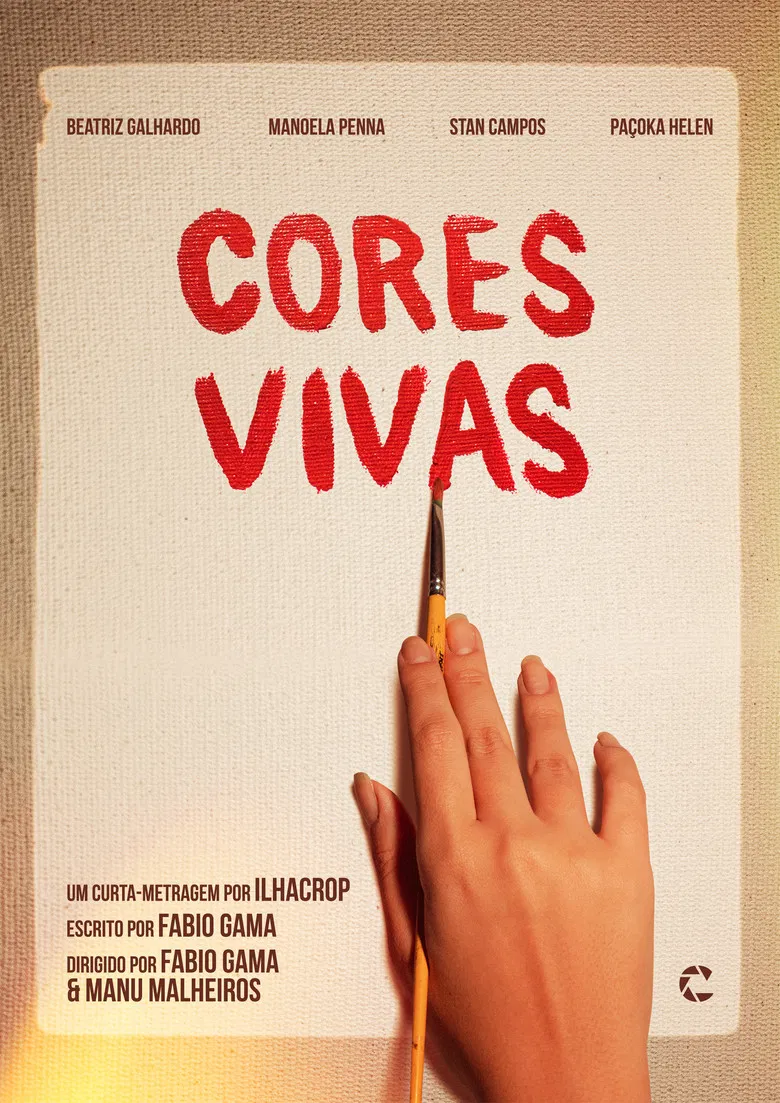 Cores Vivas poster background