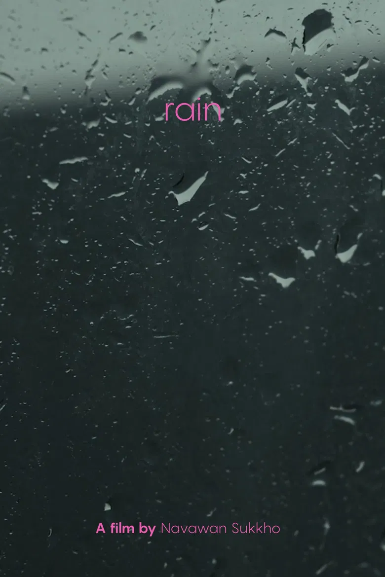 rain poster background