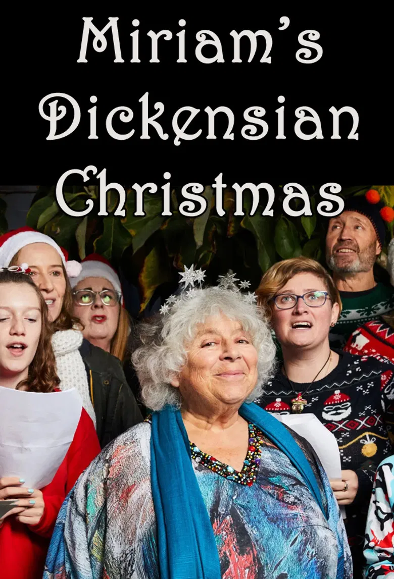 Miriam's Dickensian Christmas poster background