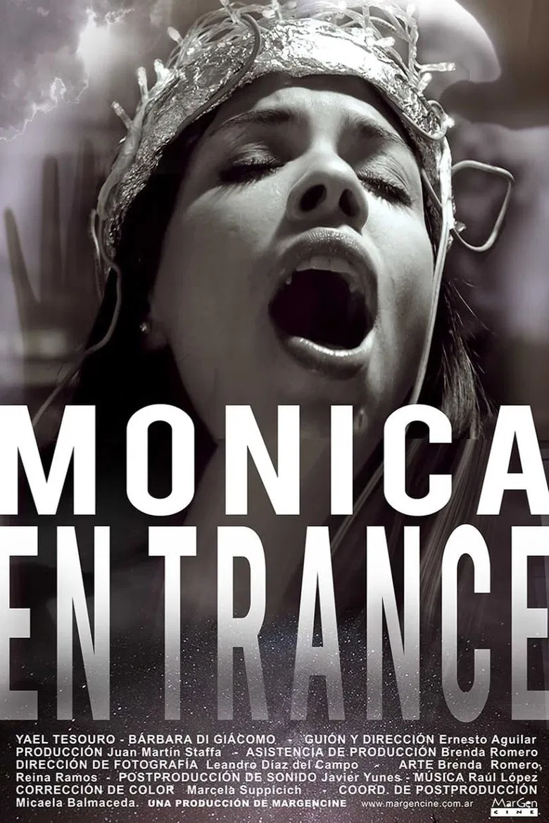 Monica in Trance poster background