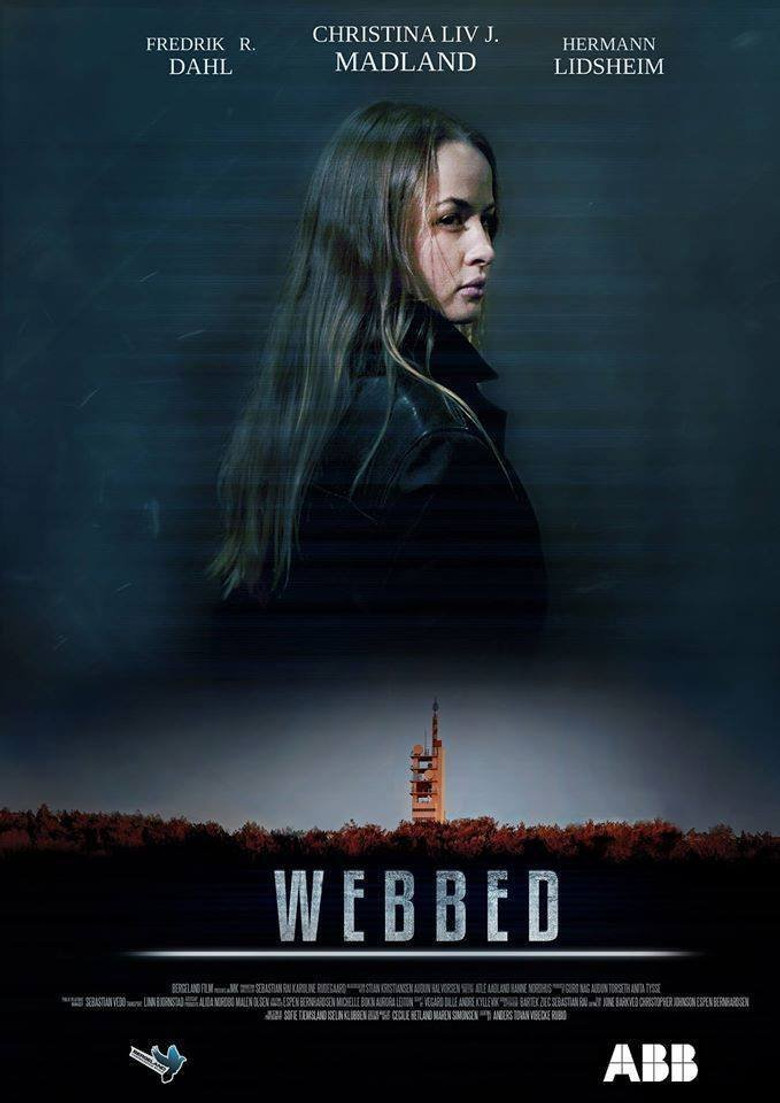 Webbed poster background