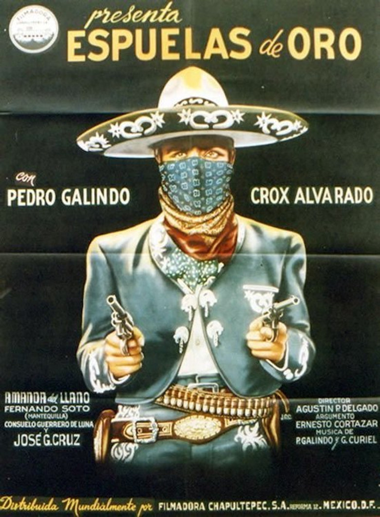 Espuelas de oro poster background