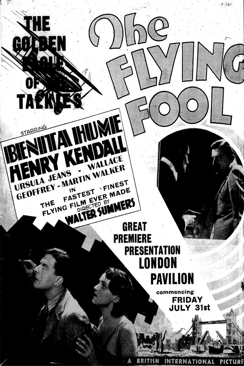 The Flying Fool poster background