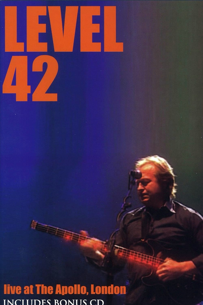 Level 42: Live at The Apollo, London 2003 poster background