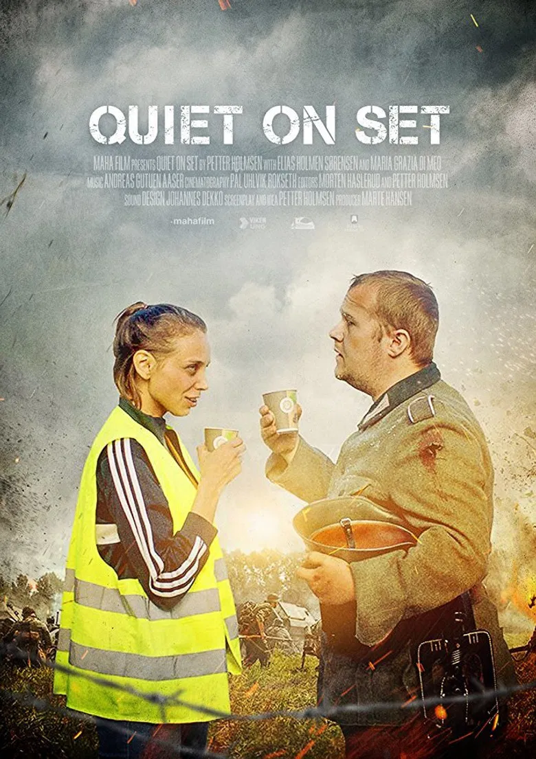Quiet on Set poster background