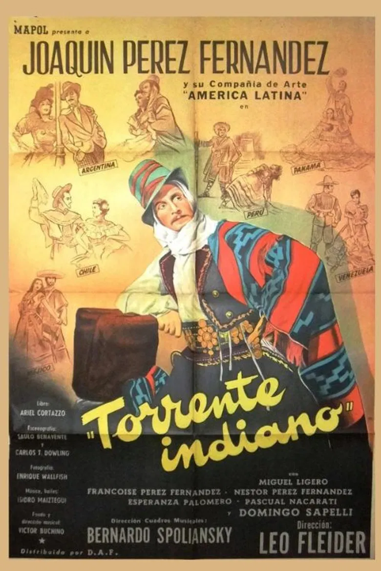 Torrente indiano poster background