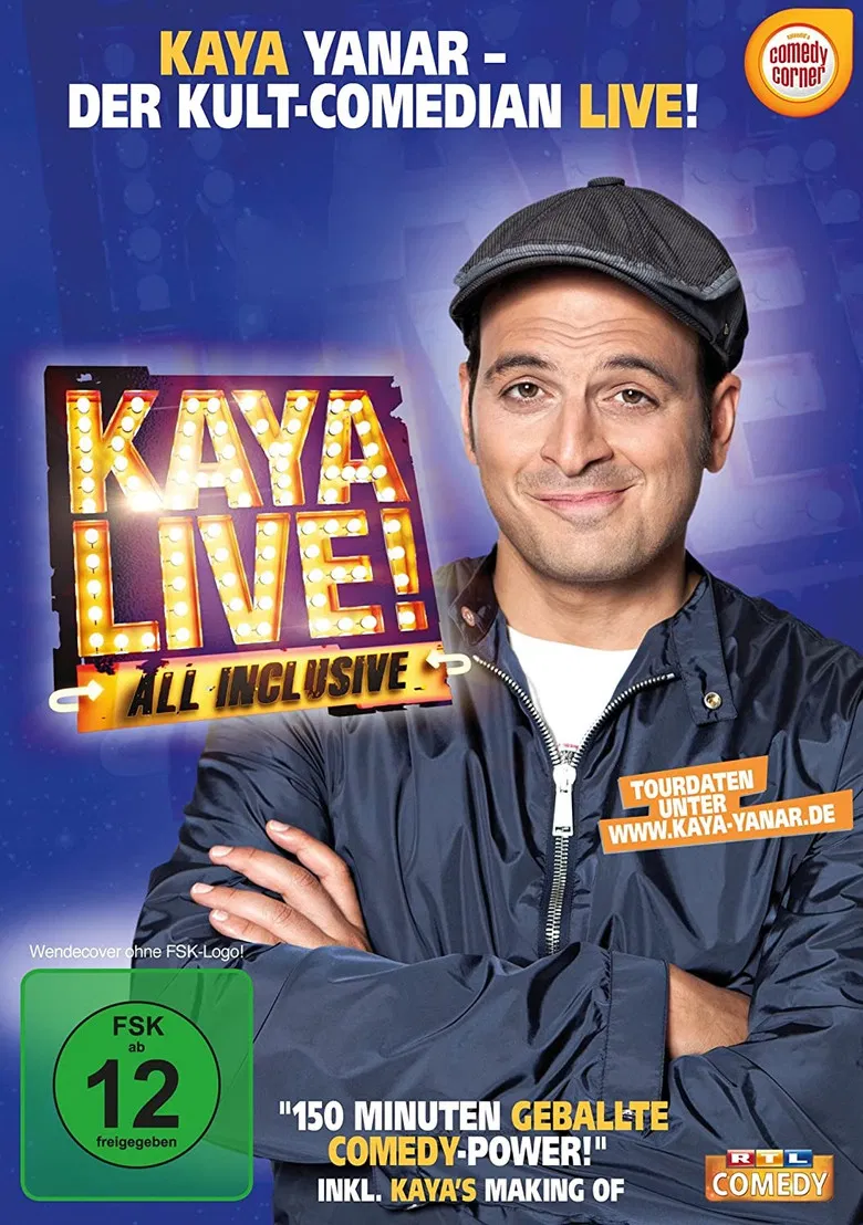 Kaya Yanar - Kaya Live! All inclusive poster background