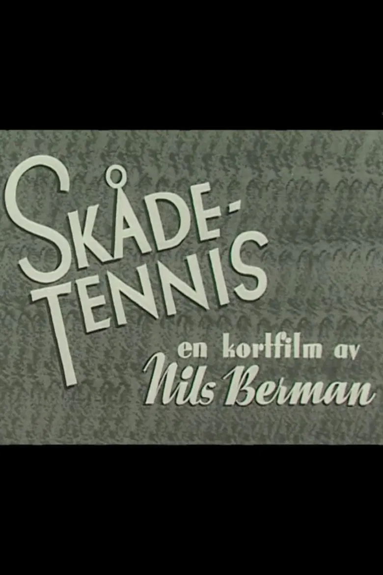 Skådetennis poster background