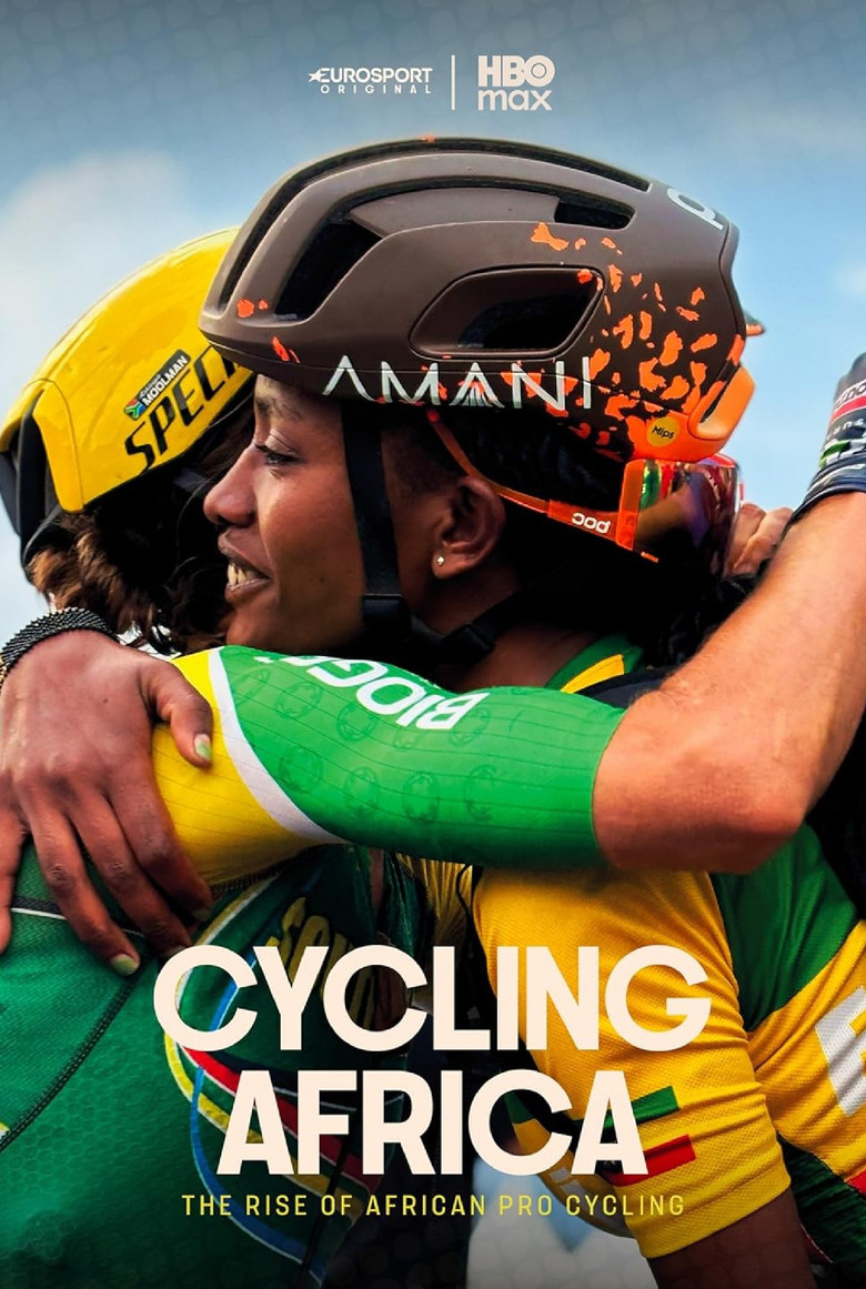 Cycling Africa poster background