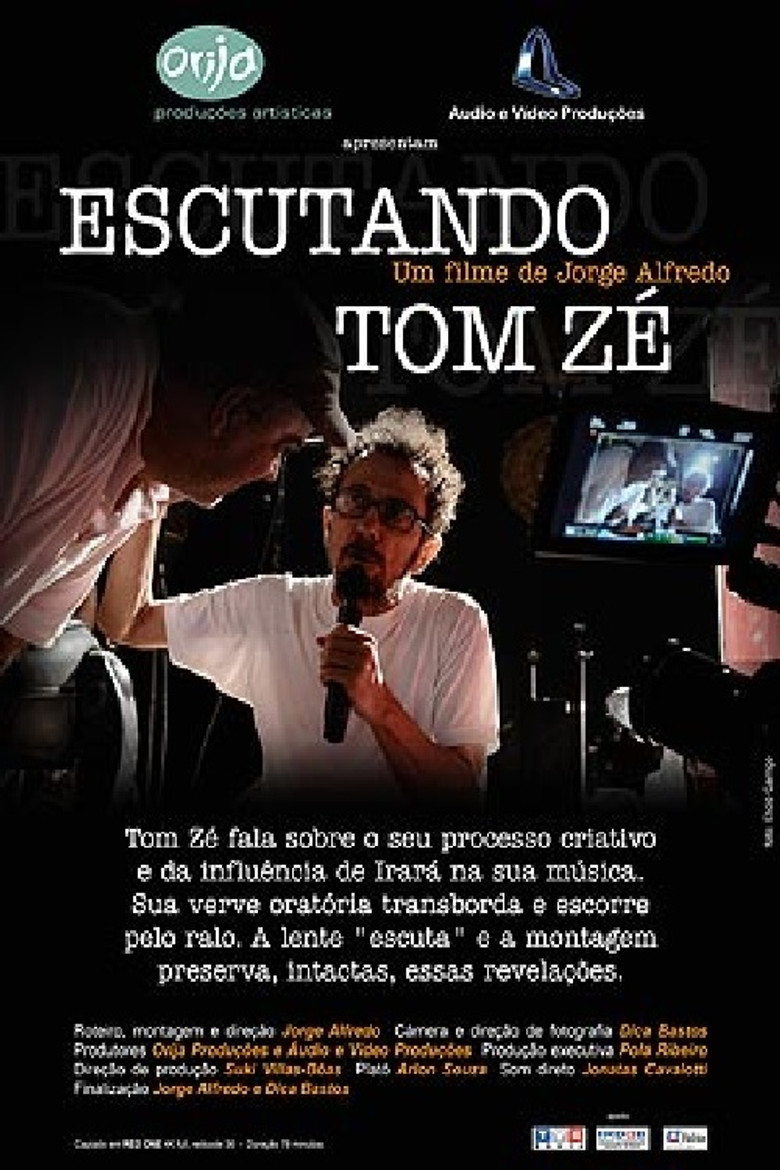 Escutando Tom Zé poster background