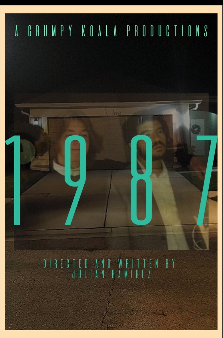 1987 poster background