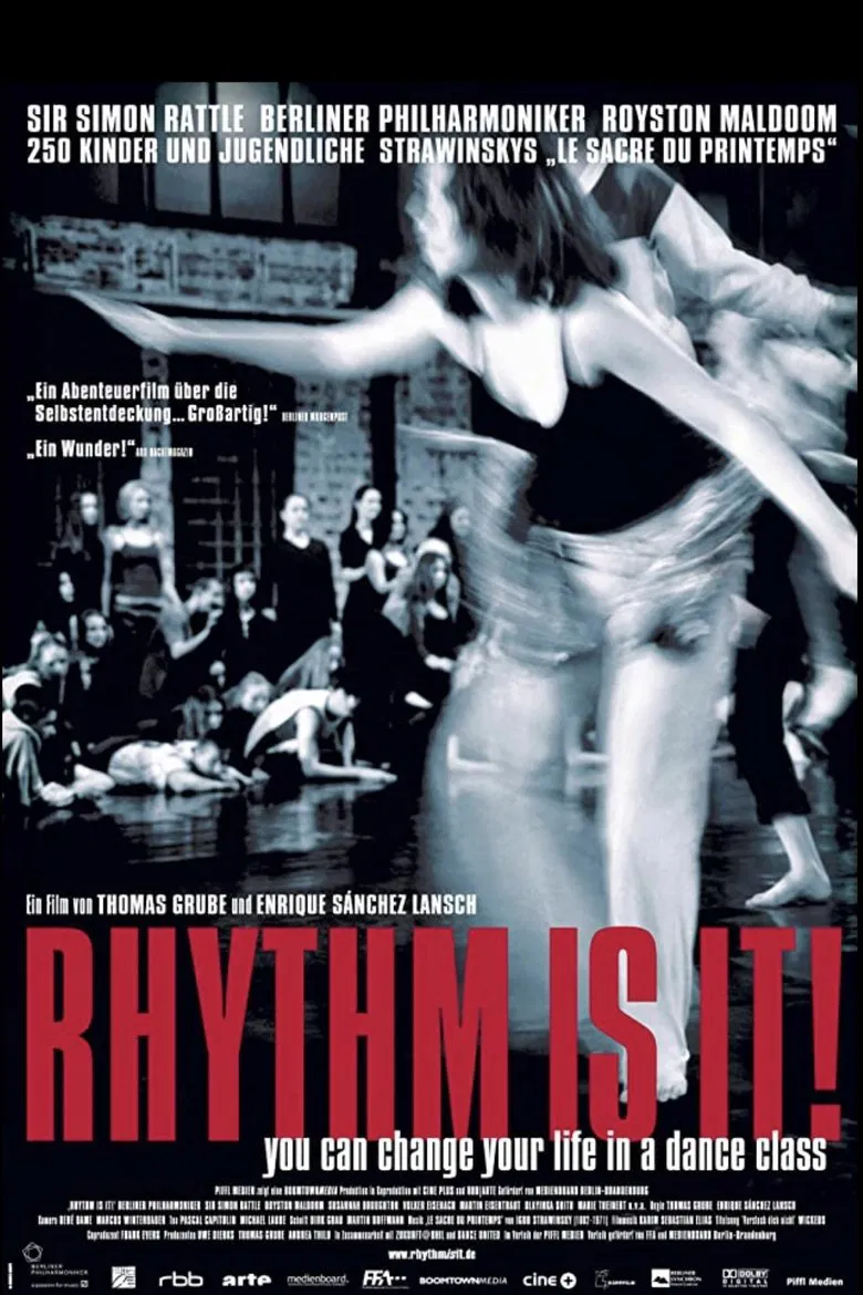 Rhythm is it! poster background