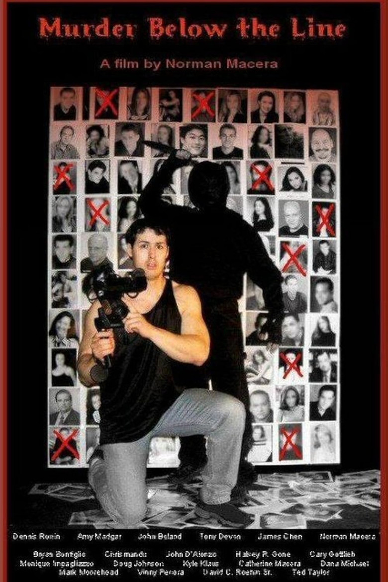 Murder Below the Line poster background