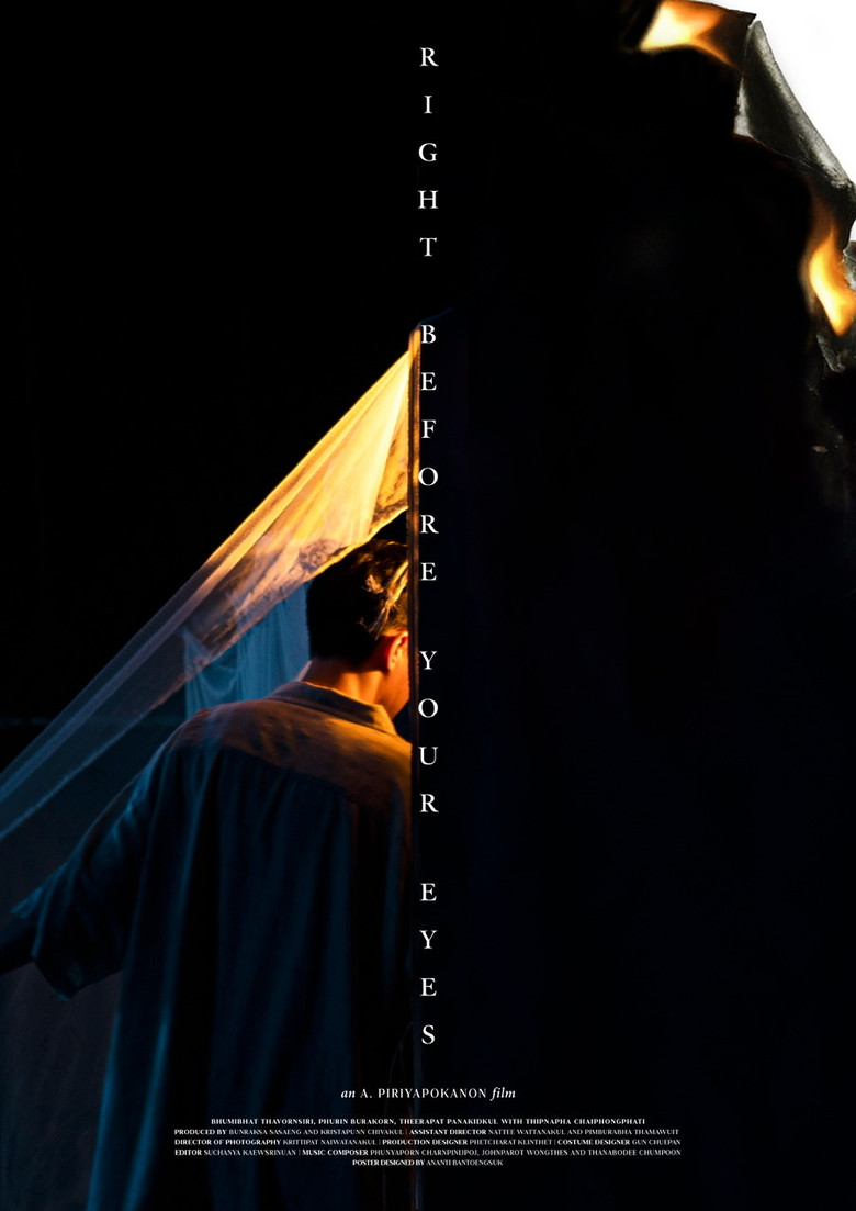 Right Before Your Eyes poster background