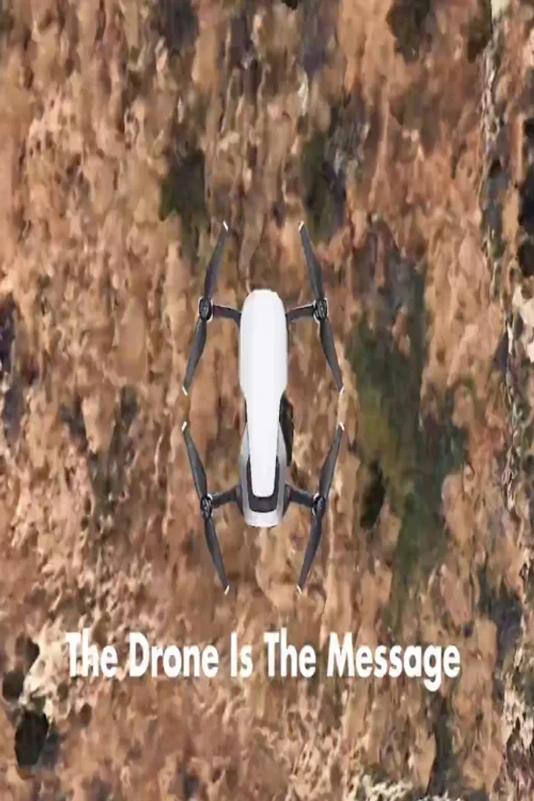 The Drone Is The Message poster background