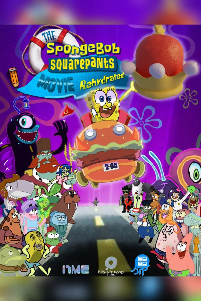 The SpongeBob SquarePants Movie: Rehydrated poster background
