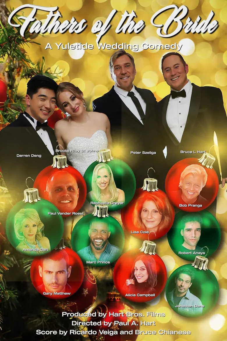 Fathers of the Bride: A Yuletide Wedding Comedy poster background