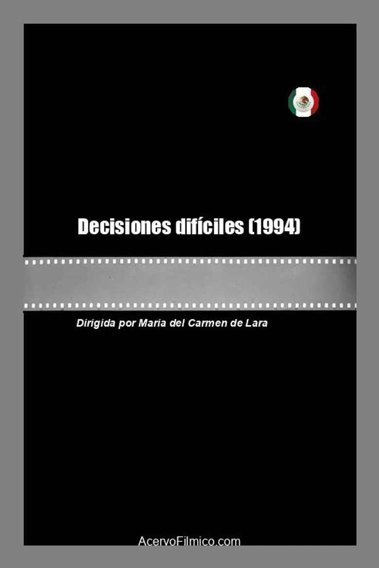 Decisiones difíciles poster background