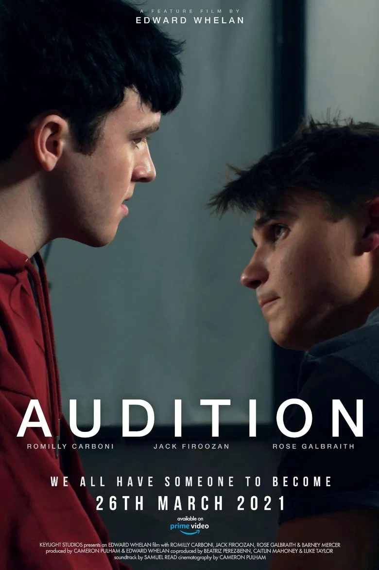 Audition poster background
