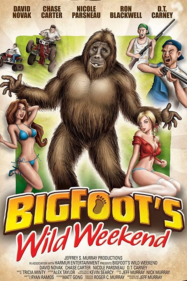 Bigfoot's Wild Weekend poster background